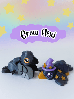Crow Flexi 3d model