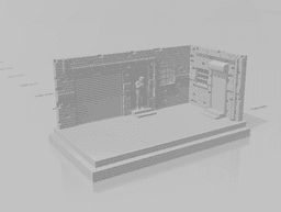 1/64 Diorama ( PLA ) 3d model