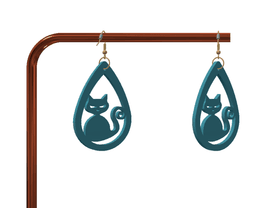 Cute keychain / earrings 3d model