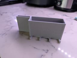 EDC Key, Wallet, and Knife Wall Organizer 3d model