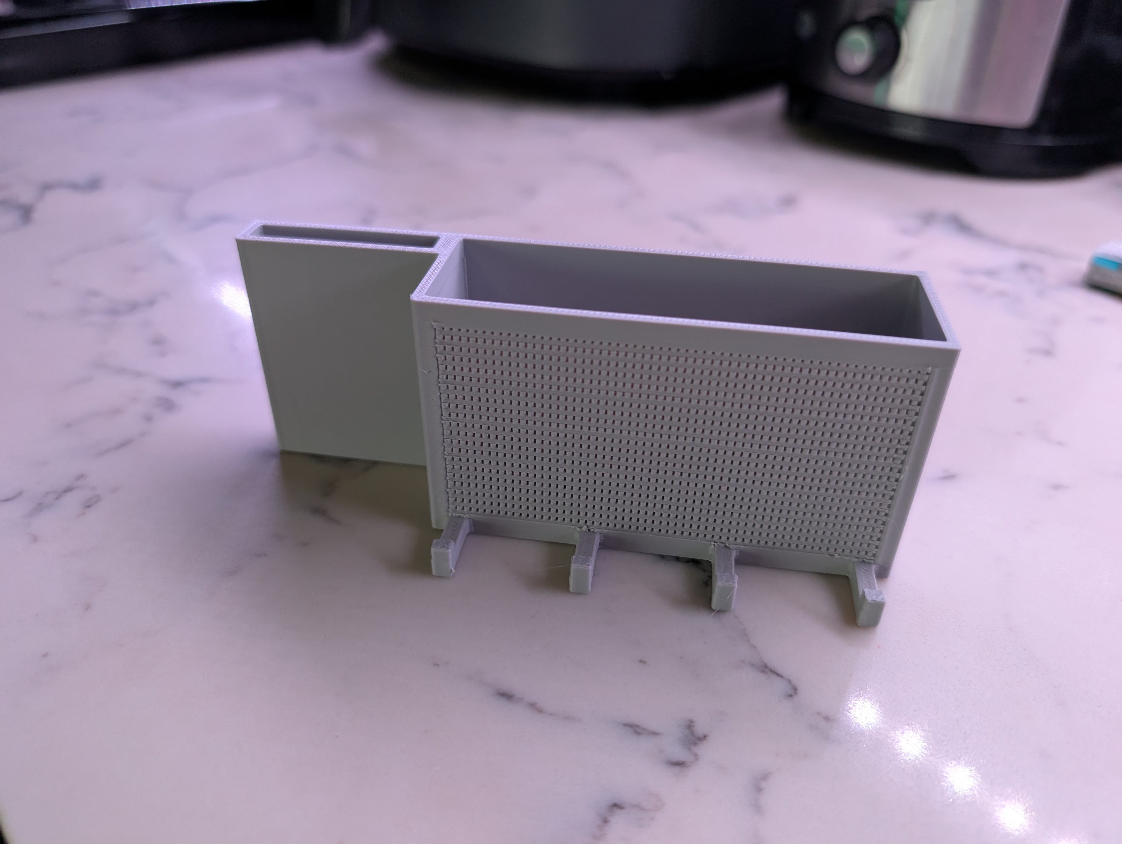 EDC Key, Wallet, and Knife Wall Organizer 3d model