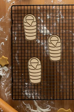 Camp Cookie Cutter, Biscuit Cutter 3d model