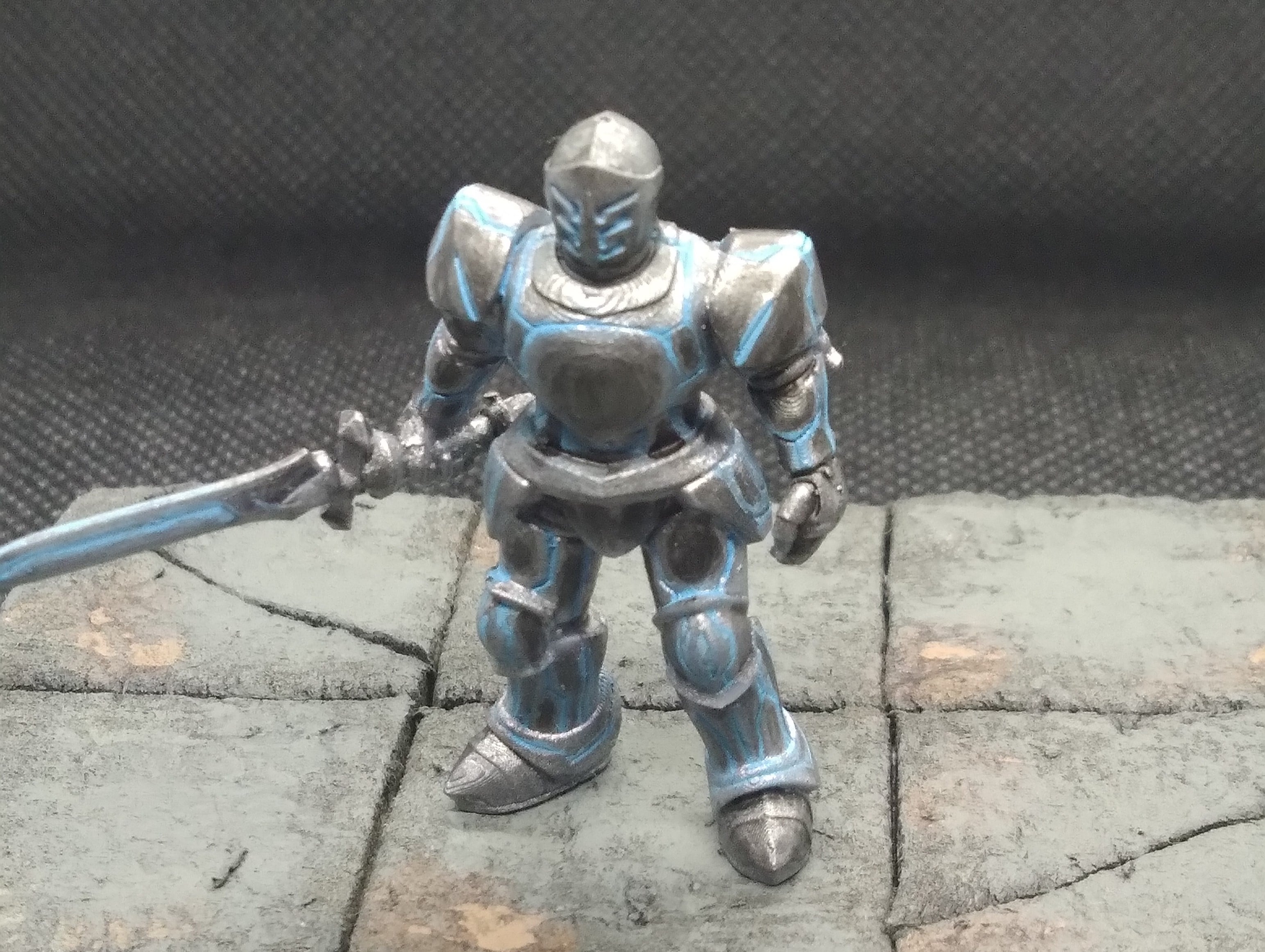 Rune Plate Knights Miniatures Bundle 3d model