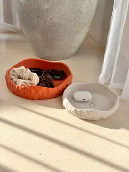 MIRAE Organic Wavy Catch-All Tray – Jewelry Dish & Decor Bowl 3d model