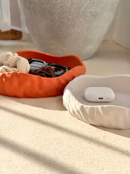 MIRAE Organic Wavy Catch-All Tray – Jewelry Dish & Decor Bowl 3d model
