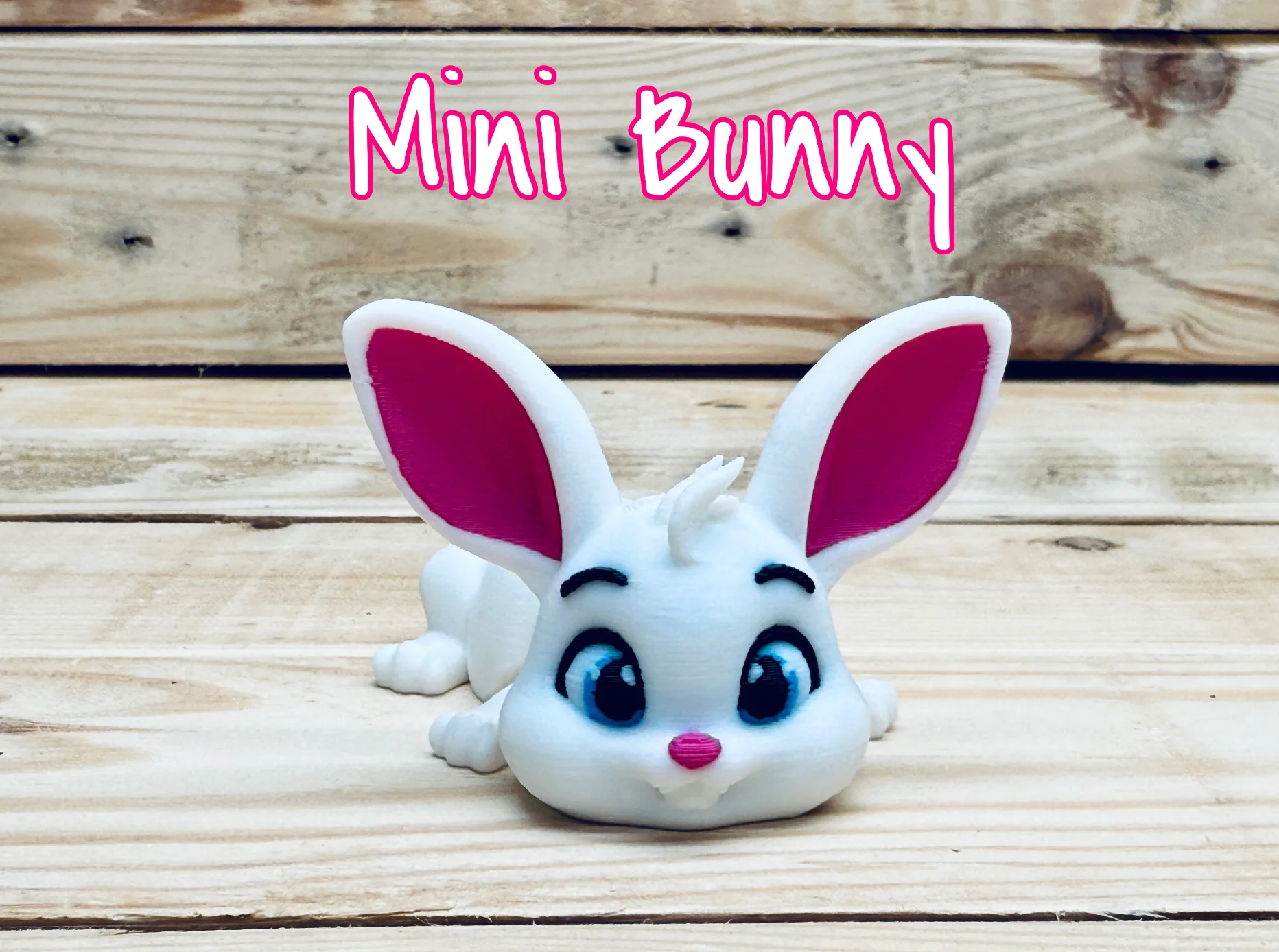Mini bunny 3d model