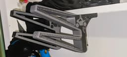 Motorcycle gloves support 3d model