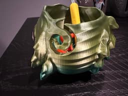 Swamp Creature Yarn Bowl 3d model