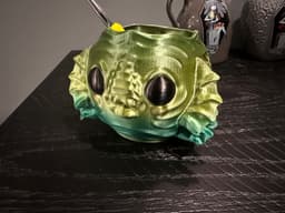 Swamp Creature Yarn Bowl 3d model