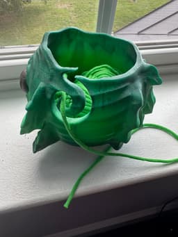 Swamp Creature Yarn Bowl 3d model