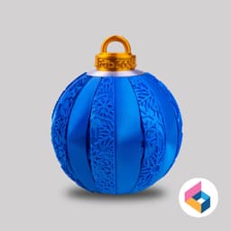 Foldable_Christmas_Ornament_Vertical 3d model