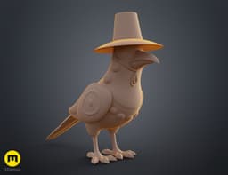KPop Demon Hunters Sussie magpie bird 3d model