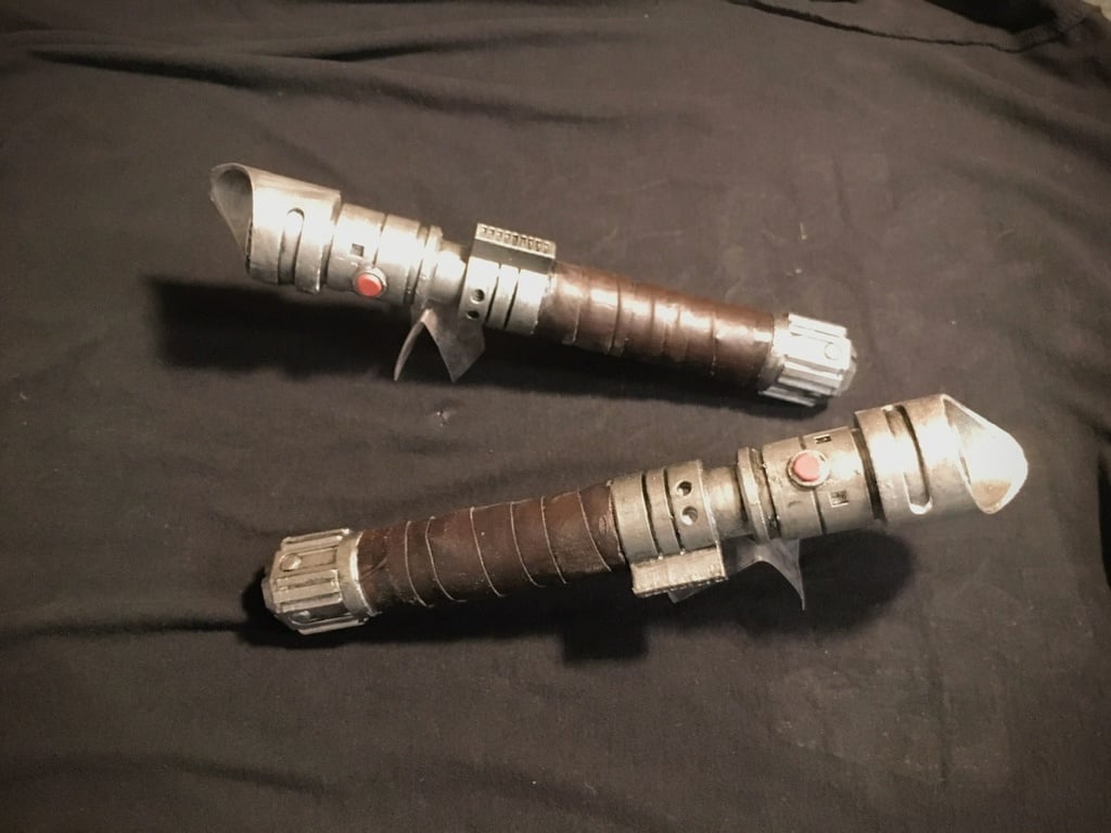 Starkiller's Lightsabers from The Force Unleashed 2 3d model