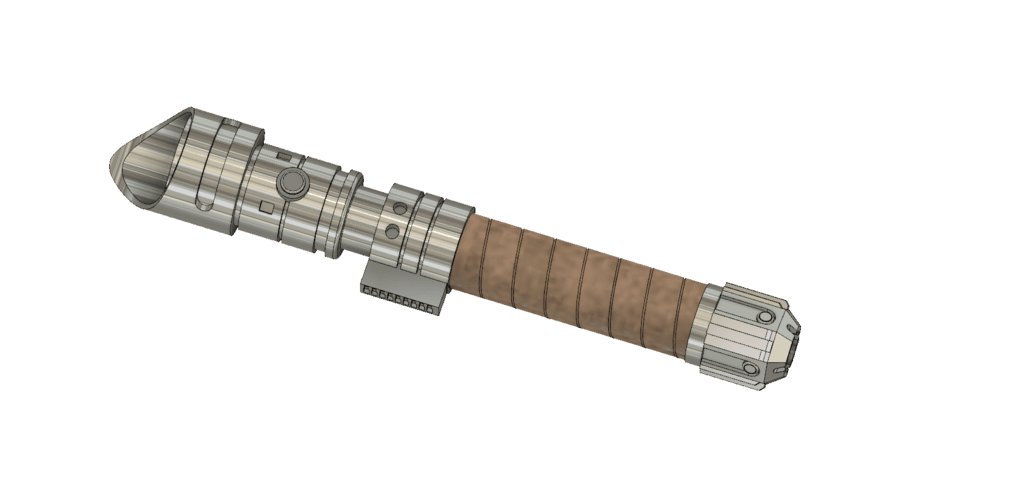 Starkiller's Lightsabers from The Force Unleashed 2 3d model
