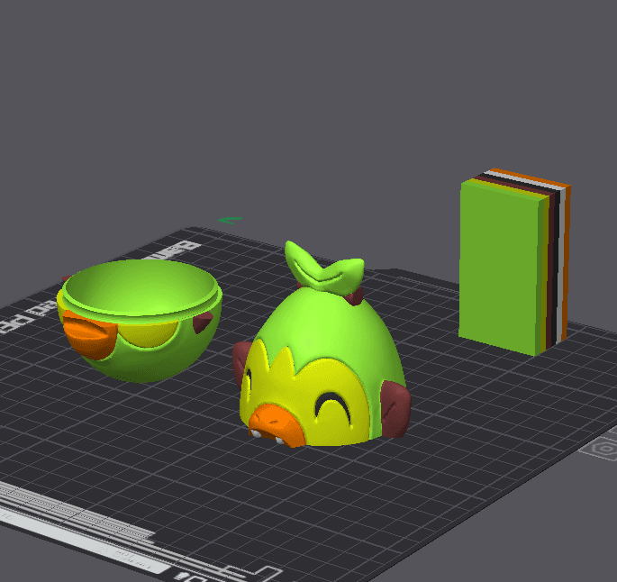 Grookey Easter Egg - Pokemon 3d model