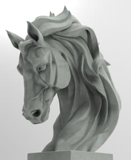 Horse Statue 3d model