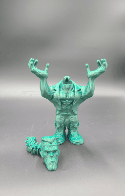 Franken-Spine - Articulated Snap-Flex Fidget (Medium Tightness Joints) 3d model