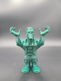 Franken-Spine - Articulated Snap-Flex Fidget (Medium Tightness Joints) 3d model