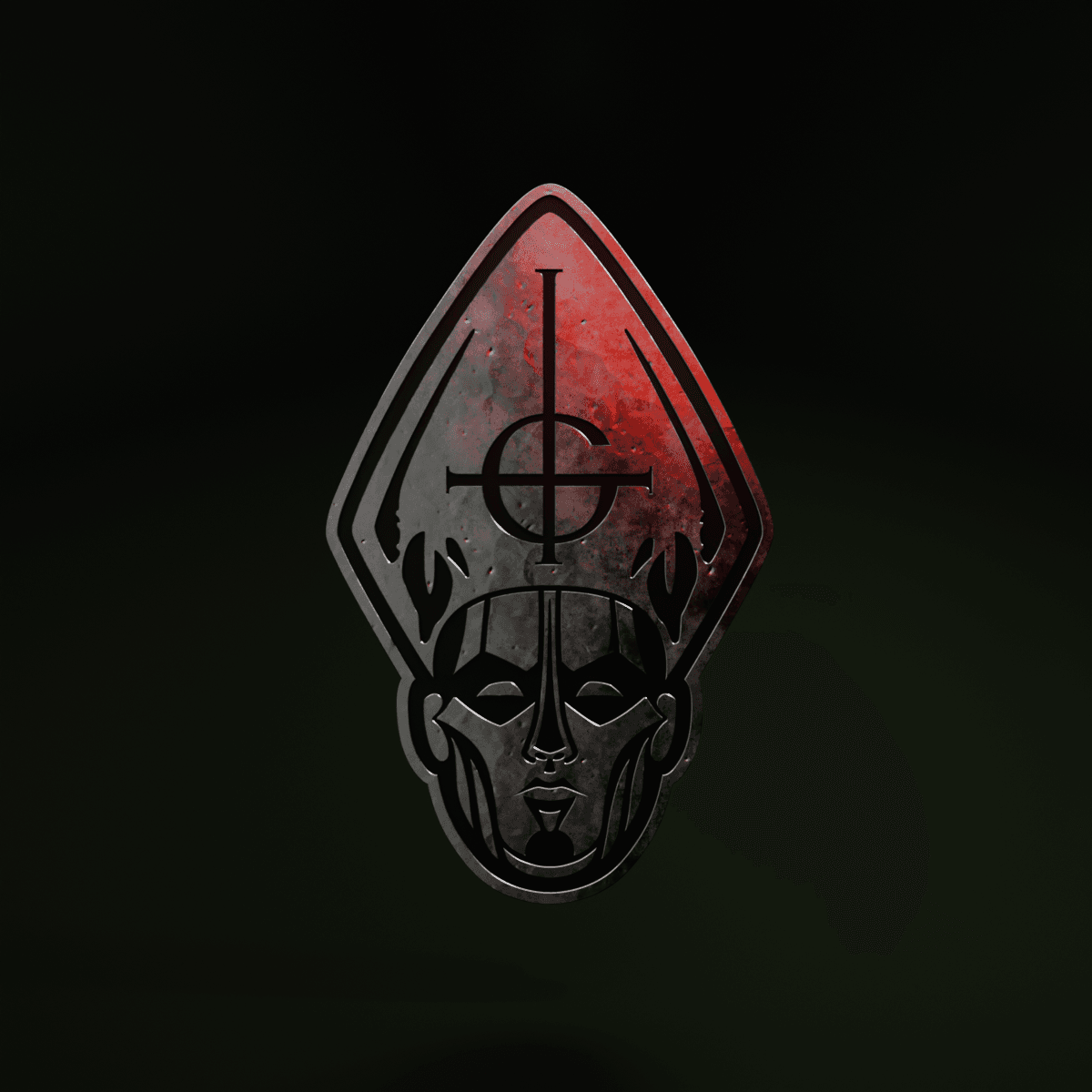 Popestar plate 3d model