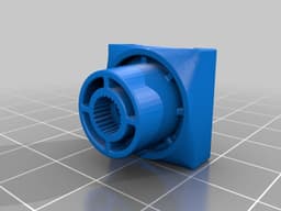 EDI Mech Warrior Elastic Band Shooting Roobt with EZ-Bits 3d model