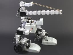 EDI Mech Warrior Elastic Band Shooting Roobt with EZ-Bits 3d model