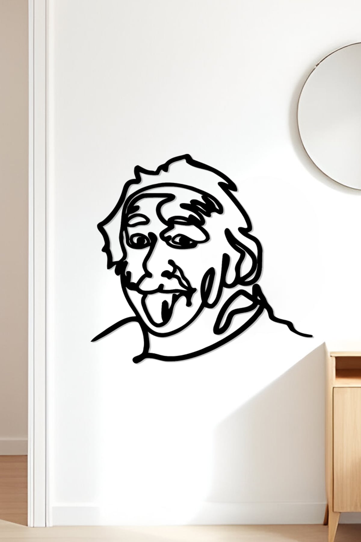 Einstein Wall Art, Wall Decor, Home Decor 3d model