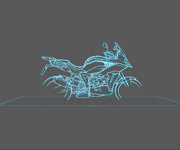 BMW - S1000 XR Wall Art 3d model