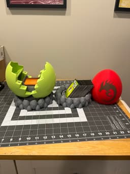 Sliver Egg MTG Deck Box 3d model