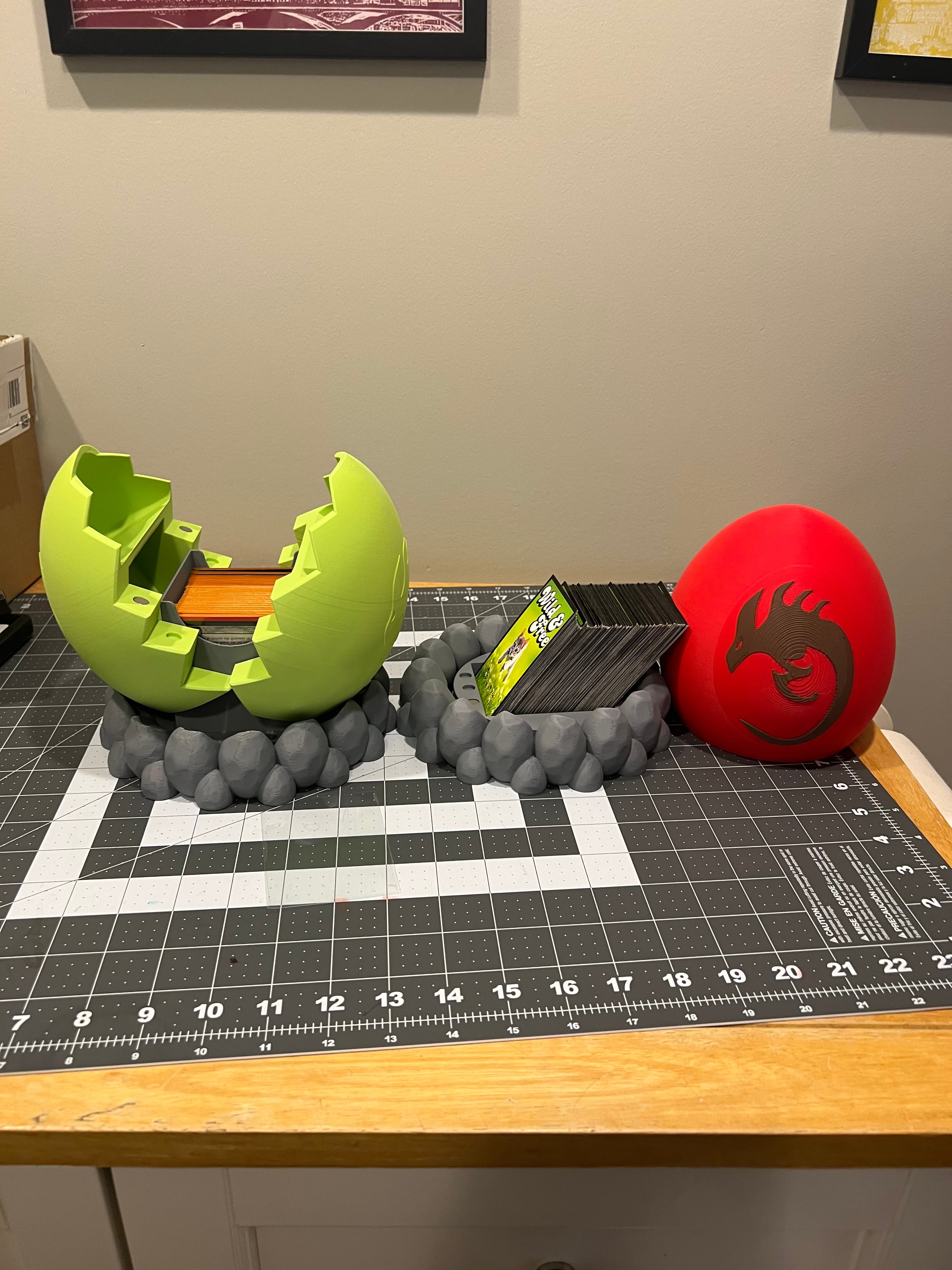 Sliver Egg MTG Deck Box 3d model