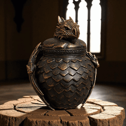 Dragon Scale Guardian Jar 3d model