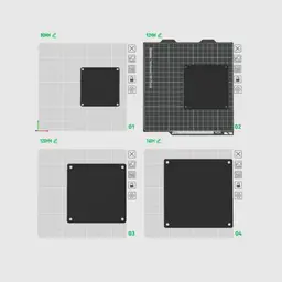 FAN DUST FILTER / COMPUTER ACCESSORIES / PRINTED FAN COVER / GAMING SETUP ACCESSORIES 3d model