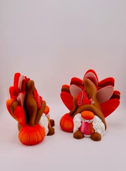 Female Turkey Gnome 2024 3d model