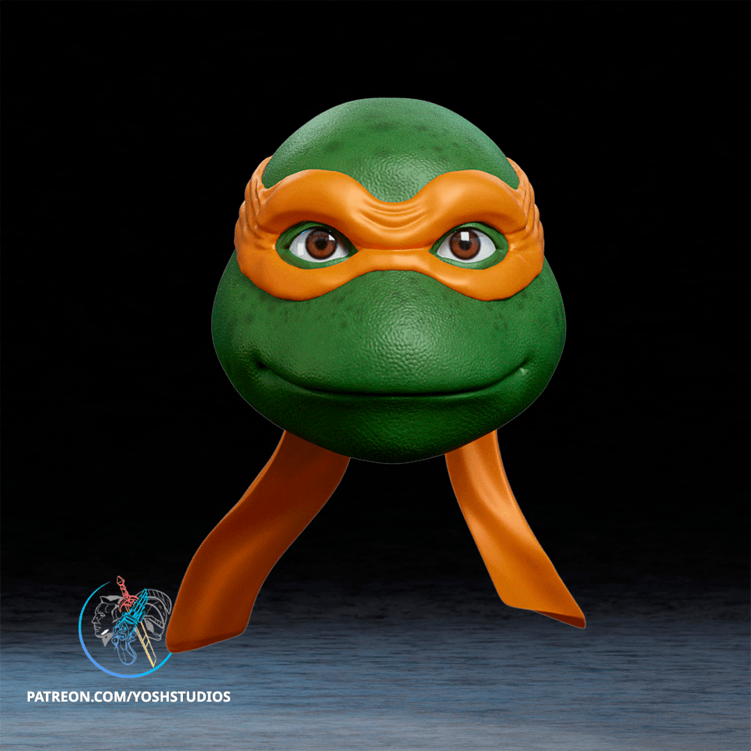 Turtle Helmet Bundle 3D Printer STL File 3d model