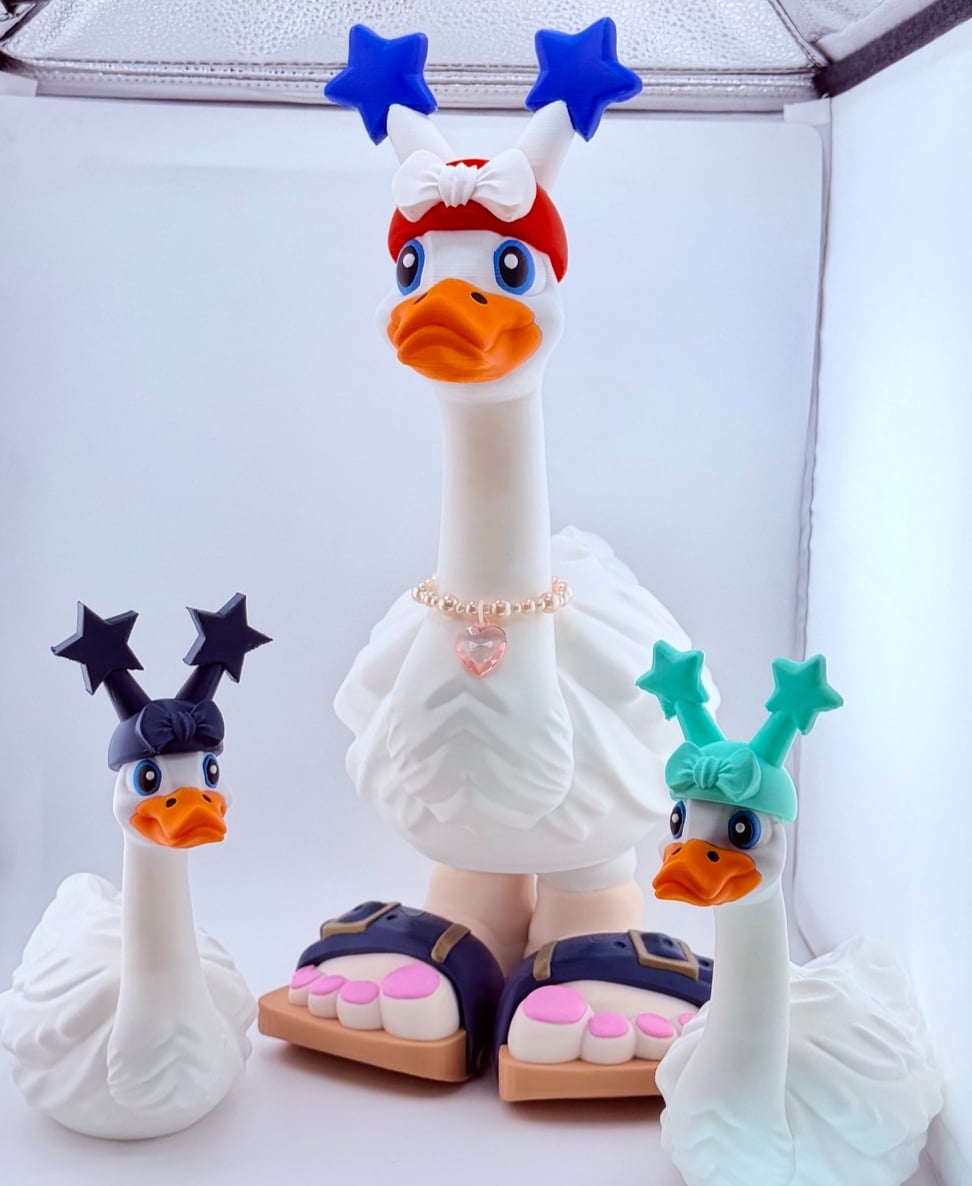 Headbands Set 1 Goose Gear for Porch Goose 3d model