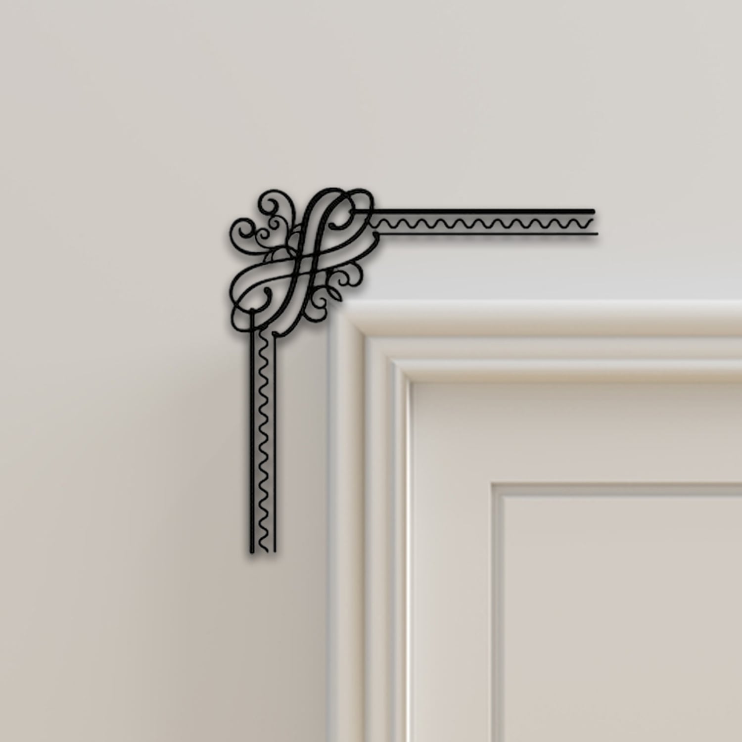 Door Corner Decor 3d model