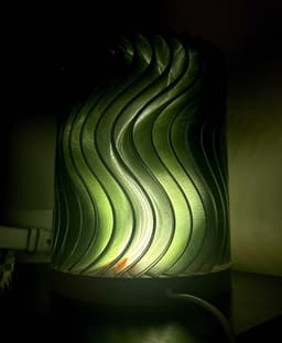 Ripple Table Lamp - Modern Accent Lamp - Lamps & Lighting by Noctura Luxe 3d model