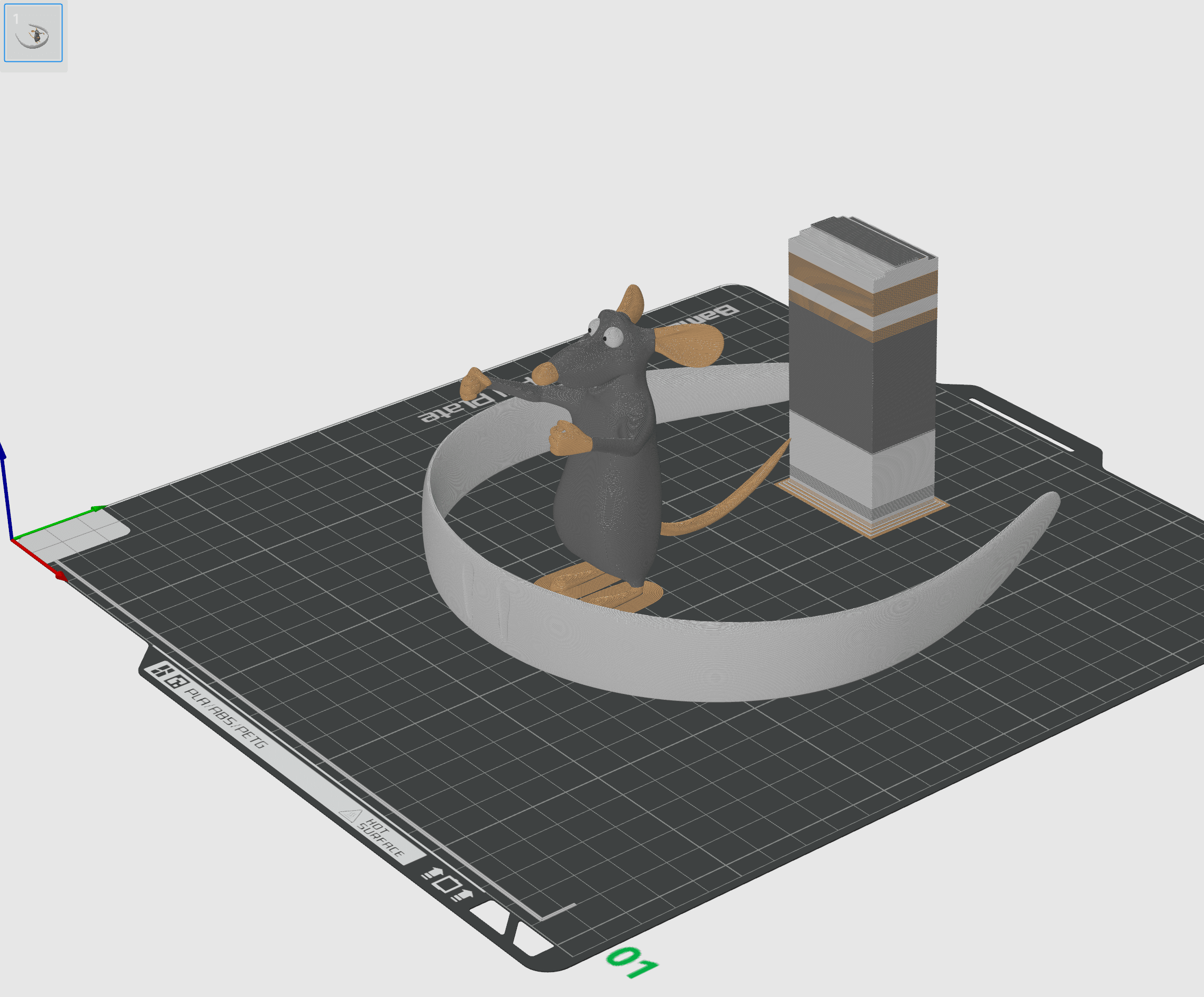 Remy Headband 3d model