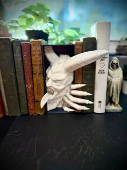 Krampus Book Nook 3d model