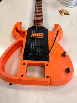 ExoGuitar - Wing Set - Shield 3d model