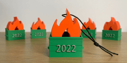 2023 Dumpster Fire 3d model