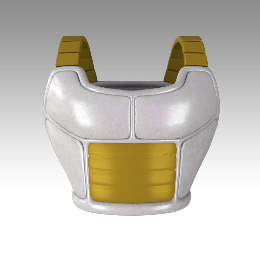 Saiyan Armor 3d model