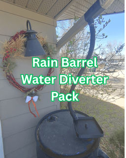 Rain barrel Downspout Diverter Kit 3d model