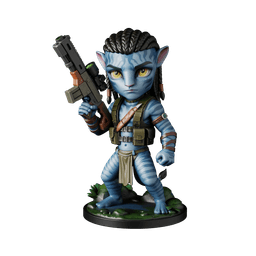 Jake Sully Avatar - Free Sample STL | Full 15-Character Bundle on Profile 3d model