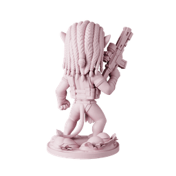 Jake Sully Avatar - Free Sample STL | Full 15-Character Bundle on Profile 3d model