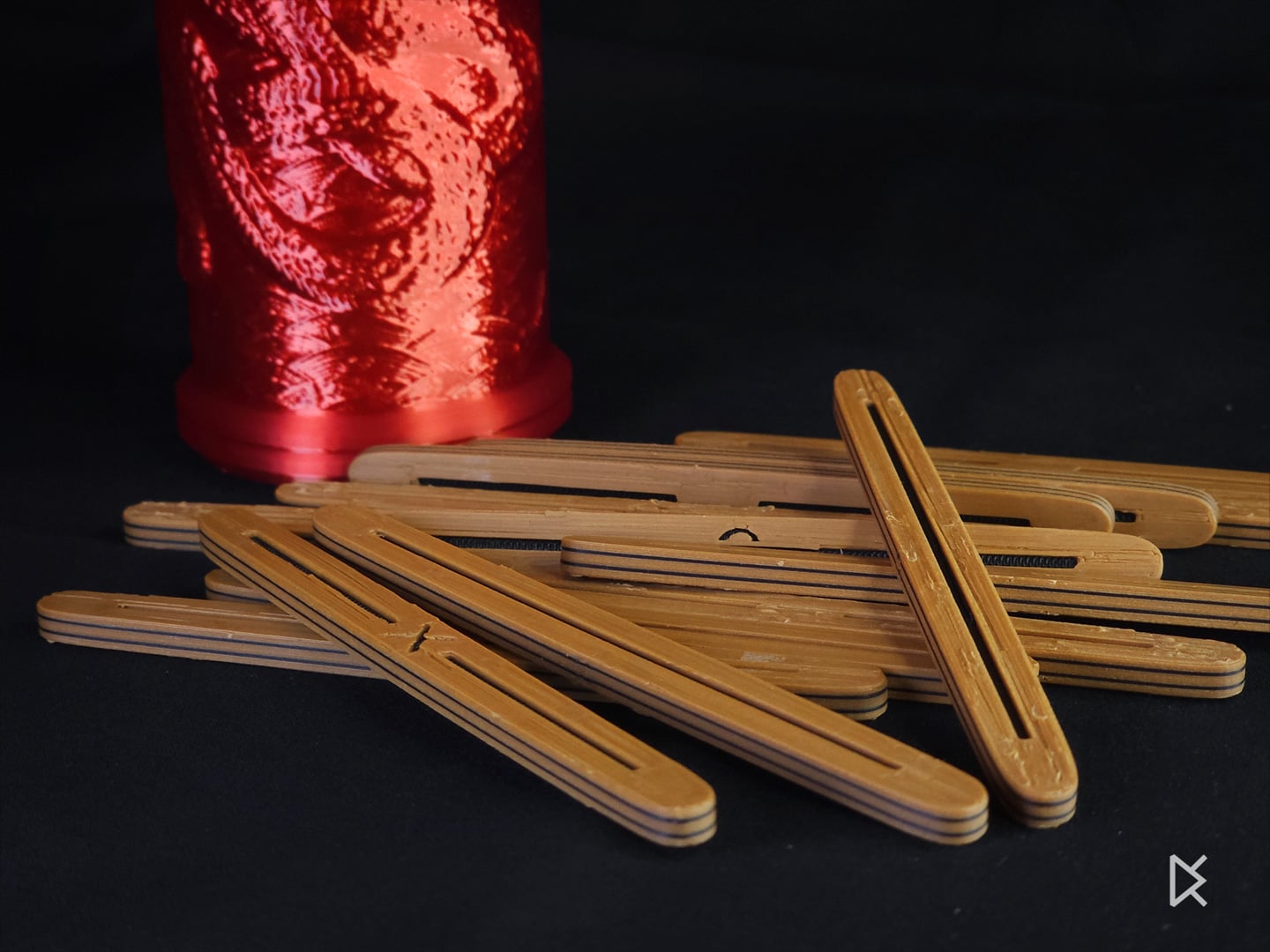 I-Ching 16-Stick Set 3d model