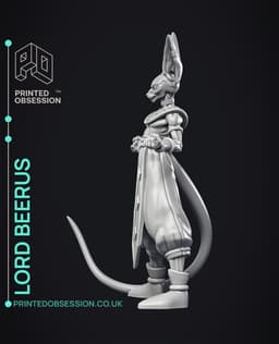 Lord Beerus - Dragon Ball - Fan Art 3d model