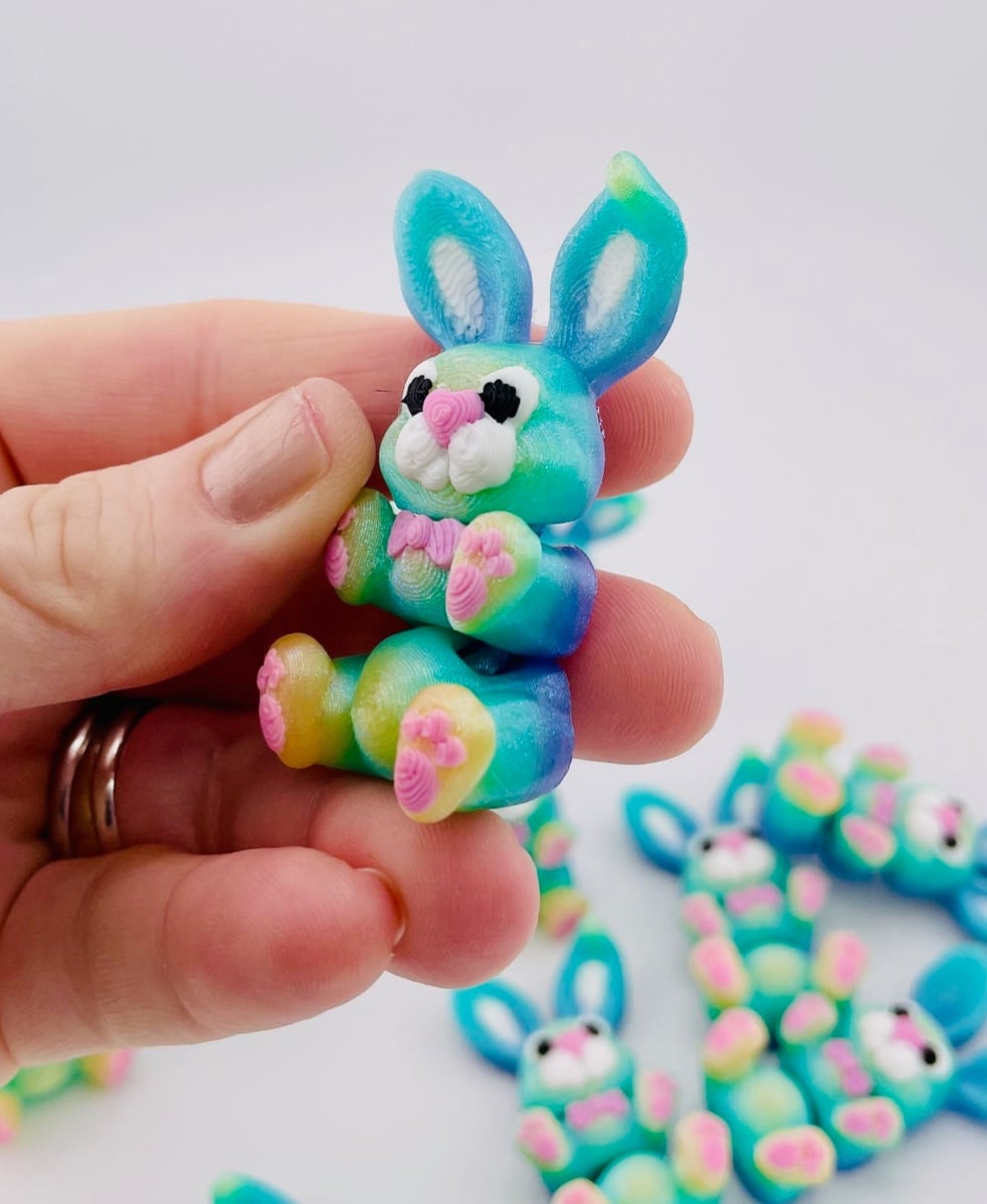 Sitting Critters -Bunny 3d model