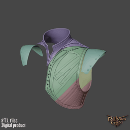 Fantasy Infernal Robe Baldurs Gate 3 3d model