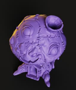 Evil Mushroom Dice Tower STL | TTRPG 3D Print | MultiColor 3d model