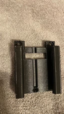 Black&Decker 18V Battery Holder/Wall Mount 3d model